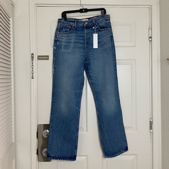 EB Denim High Rise Straight in Bonvi Size 32 - NWT - Picture 7 of 12